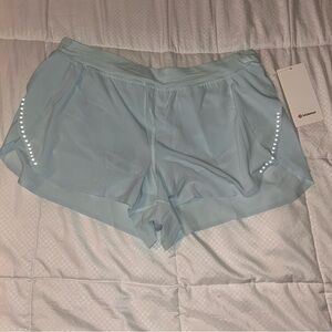 Lululemon Fast and Free High Rise Split Shorts 3”